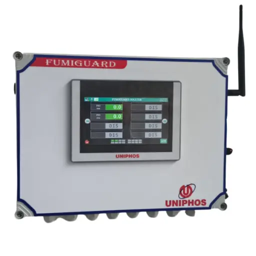 Fumiguard (Çoklu sabit 7/24 sızıntı ölçer) - PH3